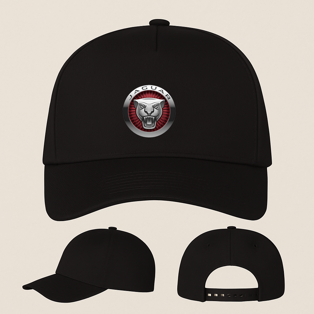 Jaguar Motorsports Supercars Five Panel Twill Snapback Cap